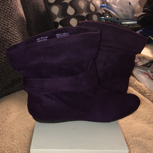 NWOT SO Pull On Ankle Boots, size 6.5 - Picture 5 of 8